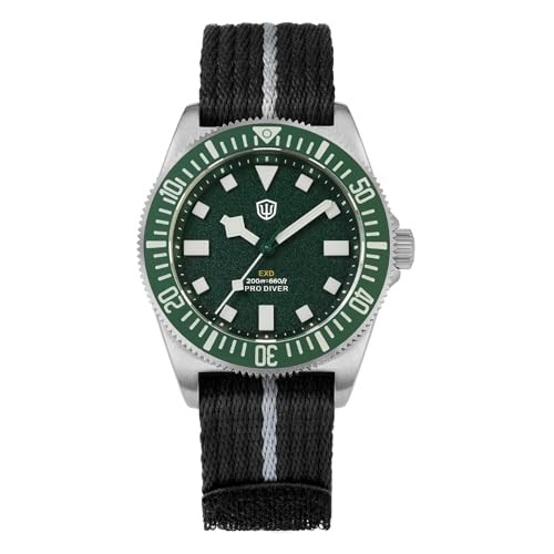 UK Pre-Owned Watchdives 40mm EXD Titanium Diver Watch