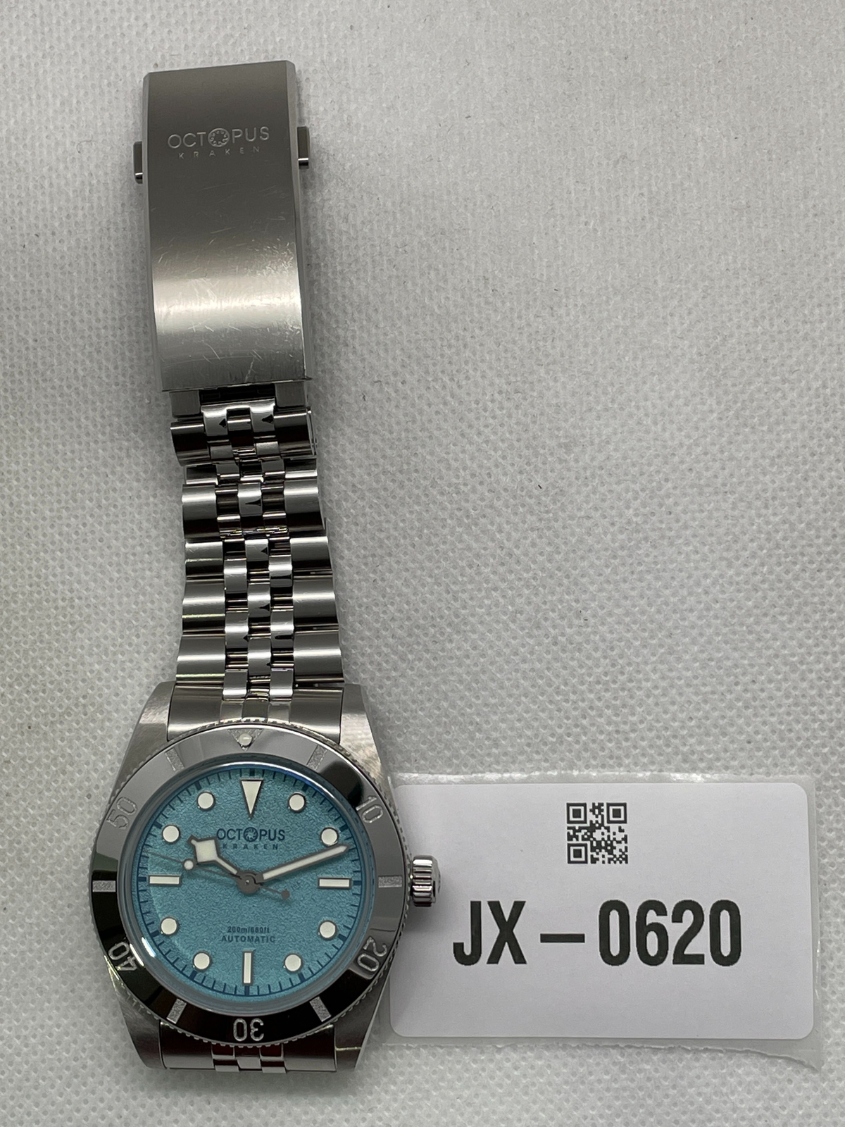 US Pre-Owned Octopus Kraken 37mm BB54 PT5004 Automatic Men Watch OCT025