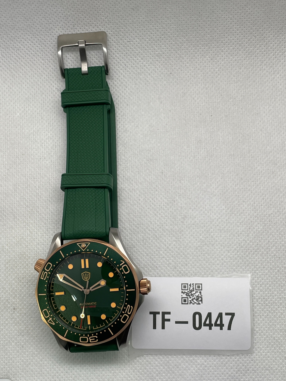 US Pre-Owned Watchdives WD007 V4 42mm Titanium Automatic NTTD Dive Watch