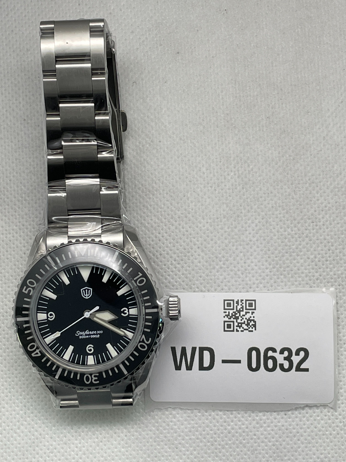 US Pre-Owned Seafarer WD1967Q 39mm VH31 Diver Watch