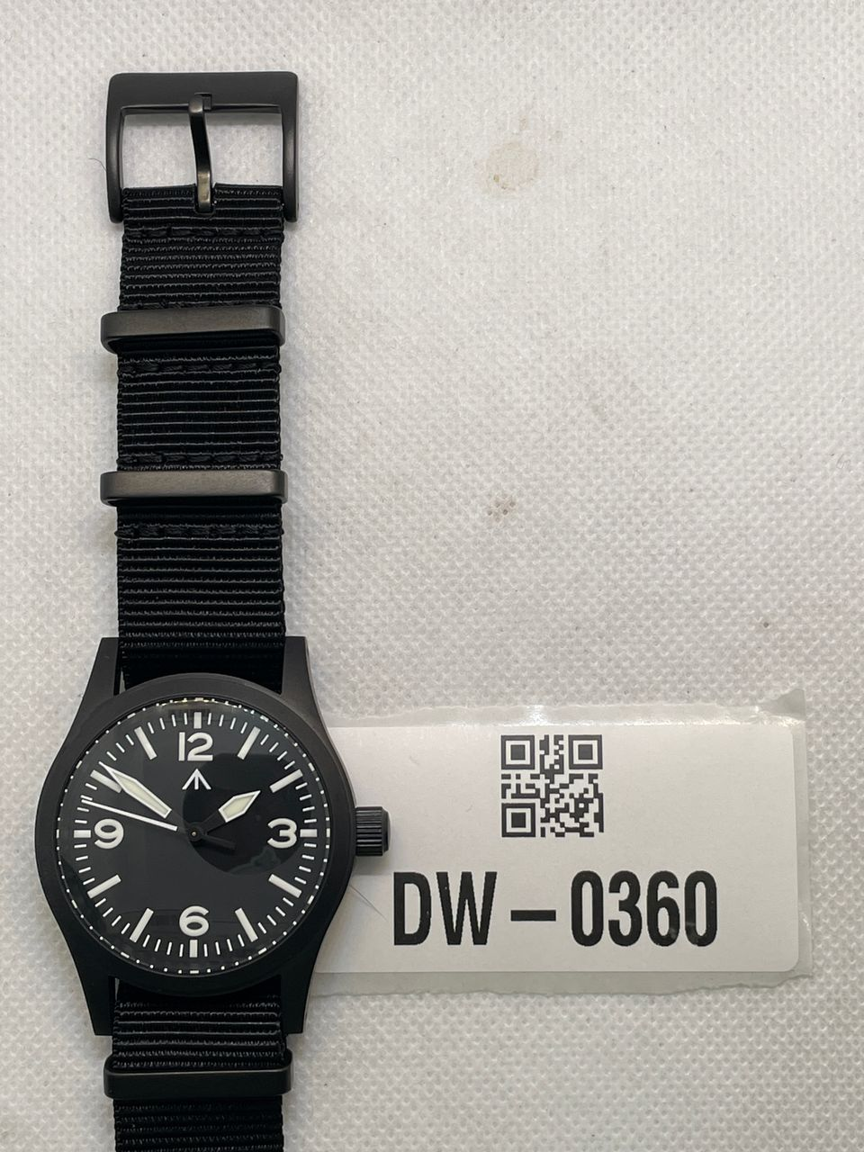 US Pre-Owned Militado Sapphire Crystal 38mm Field Watch ML05