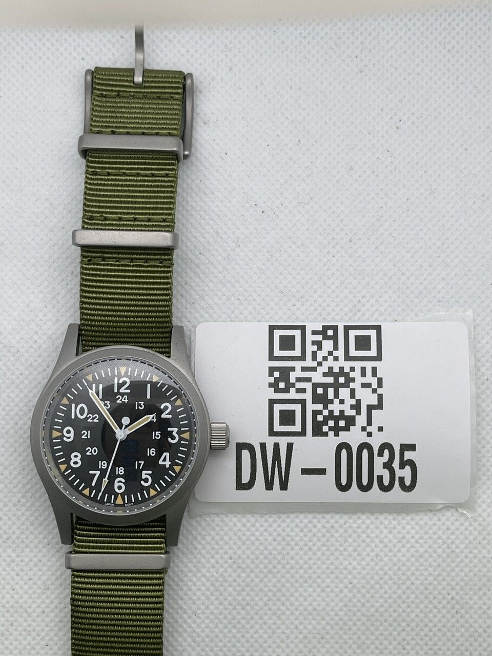 US Pre-Owned Militado Sapphire Crystal 38mm Field Watch ML05