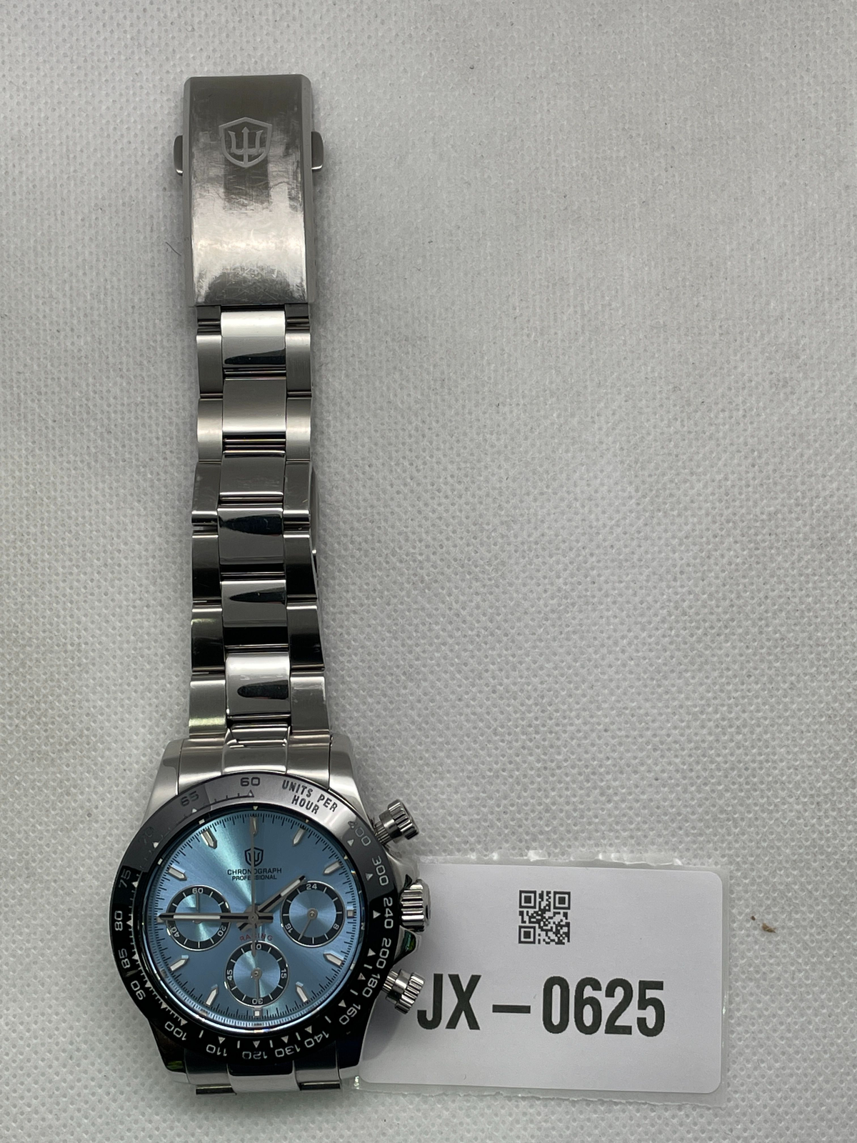 US Pre-Owned Watchdives WD16500 38mm VK63 Chronograph Watch V2
