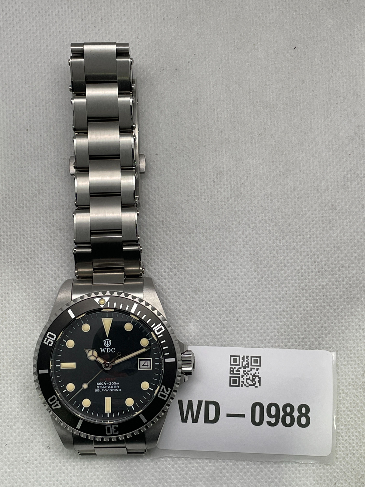 US Pre-Owned Watchdives WD5513M 9015/90S5 Vintage Sub Watch