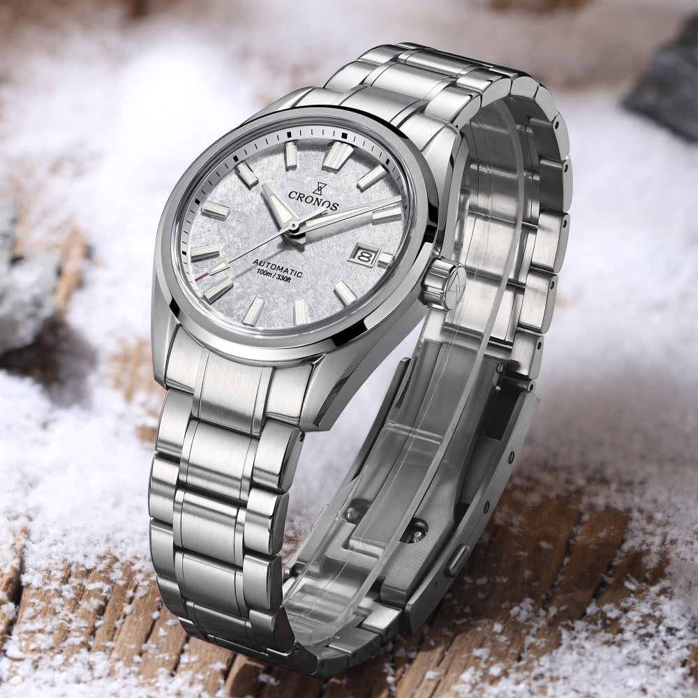 US Pre-Owned Cronos 39mm PT5000 Automatic Watch L6037