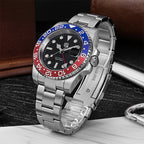 EU Pre-Owned Watchdives WD16760 NH34 Sub GMT Watch V1 - Old Logo