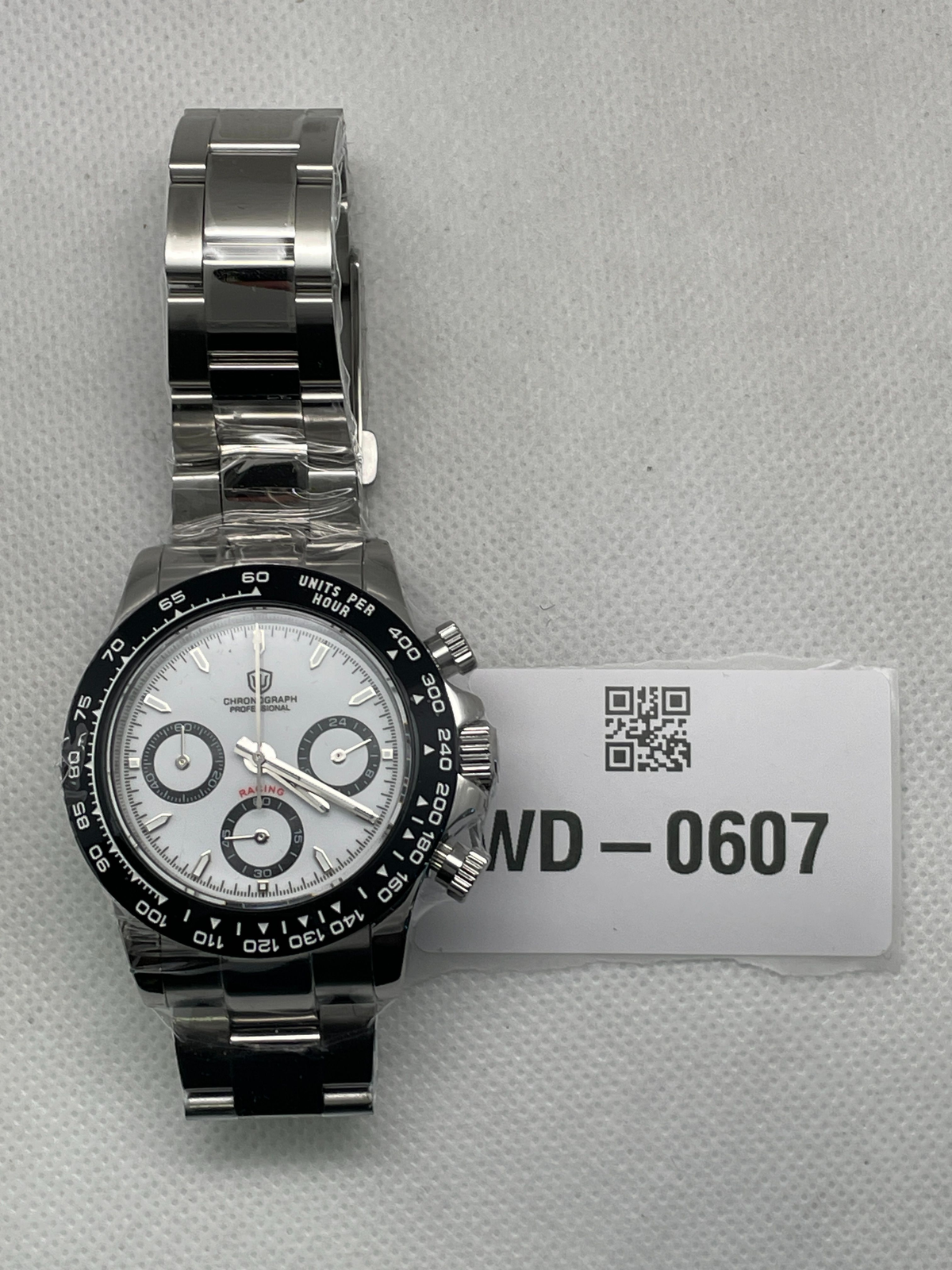 US Pre-Owned Watchdives WD16500 38mm VK63 Chronograph Watch V2
