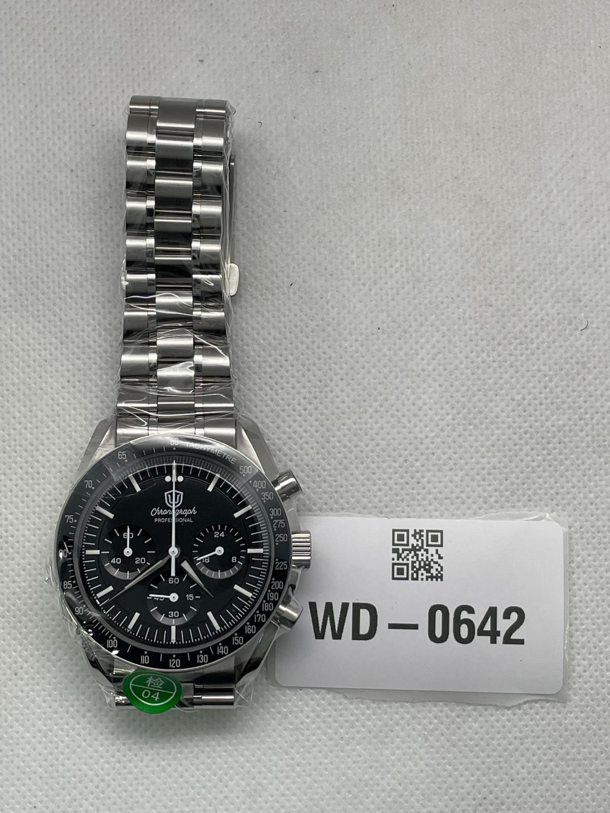 US Pre-Owned Watchdives WD1863 39mm VK63 Chronograph Watch