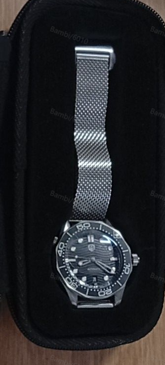 UK Pre-Owned Watchdives WD007 Top Hat Sapphire PT5000 Titanium Dive Watch