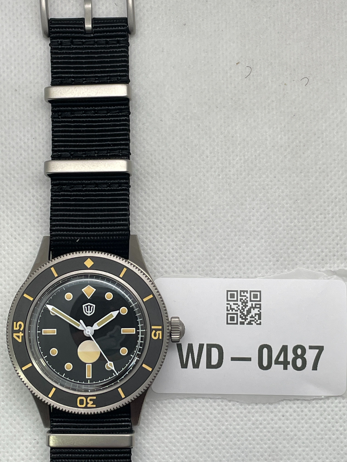 US Pre-Owned Watchdives WD50Ti Titanium 50-Fathoms NH35 Dive Watch