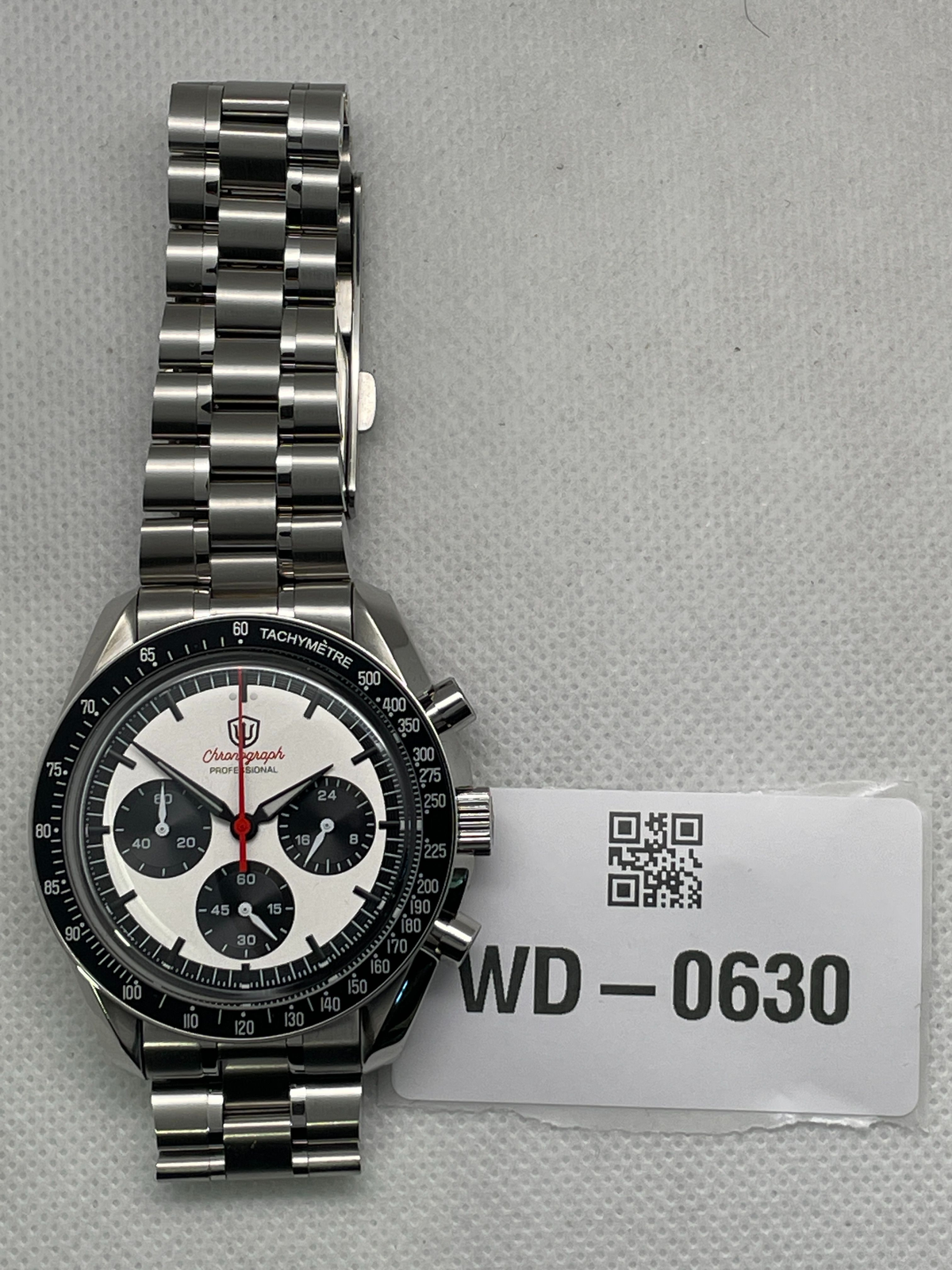 US Pre-Owned Watchdives WD1863 39mm VK63 Chronograph Watch