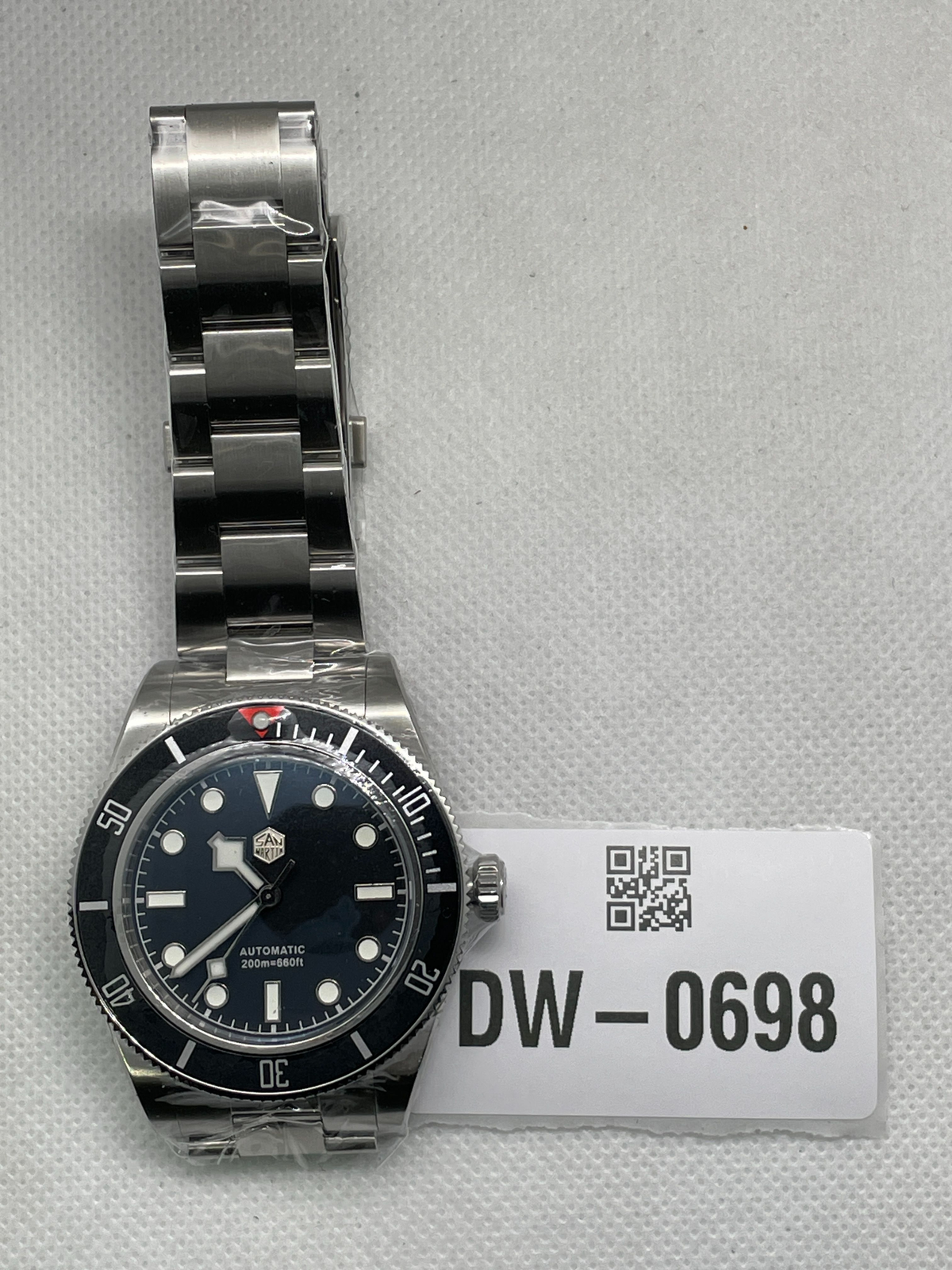 US Pre-Owned San Martin 40mm BB58 NH35 Automatic Watch SN008G-D