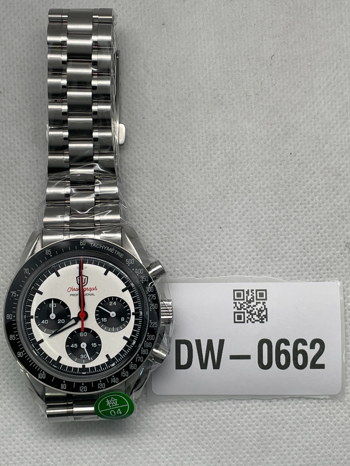 US Pre-Owned Watchdives WD1863 39mm VK63 Chronograph Watch