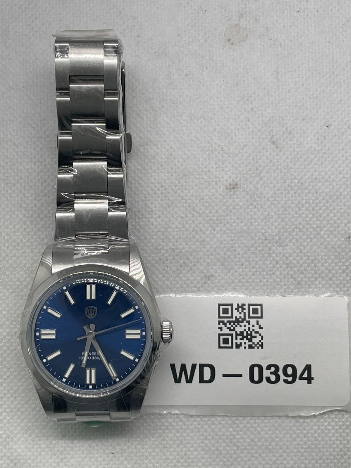 US Pre-Owned Watchdives WD1016B 37mm Pioneer VH31 Men Watch