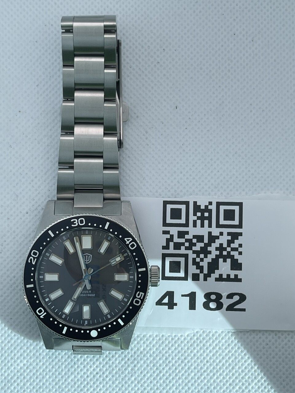 EU Pre-Owned Watchdives WD1965 38mm VH31 62MAS Dive Watch