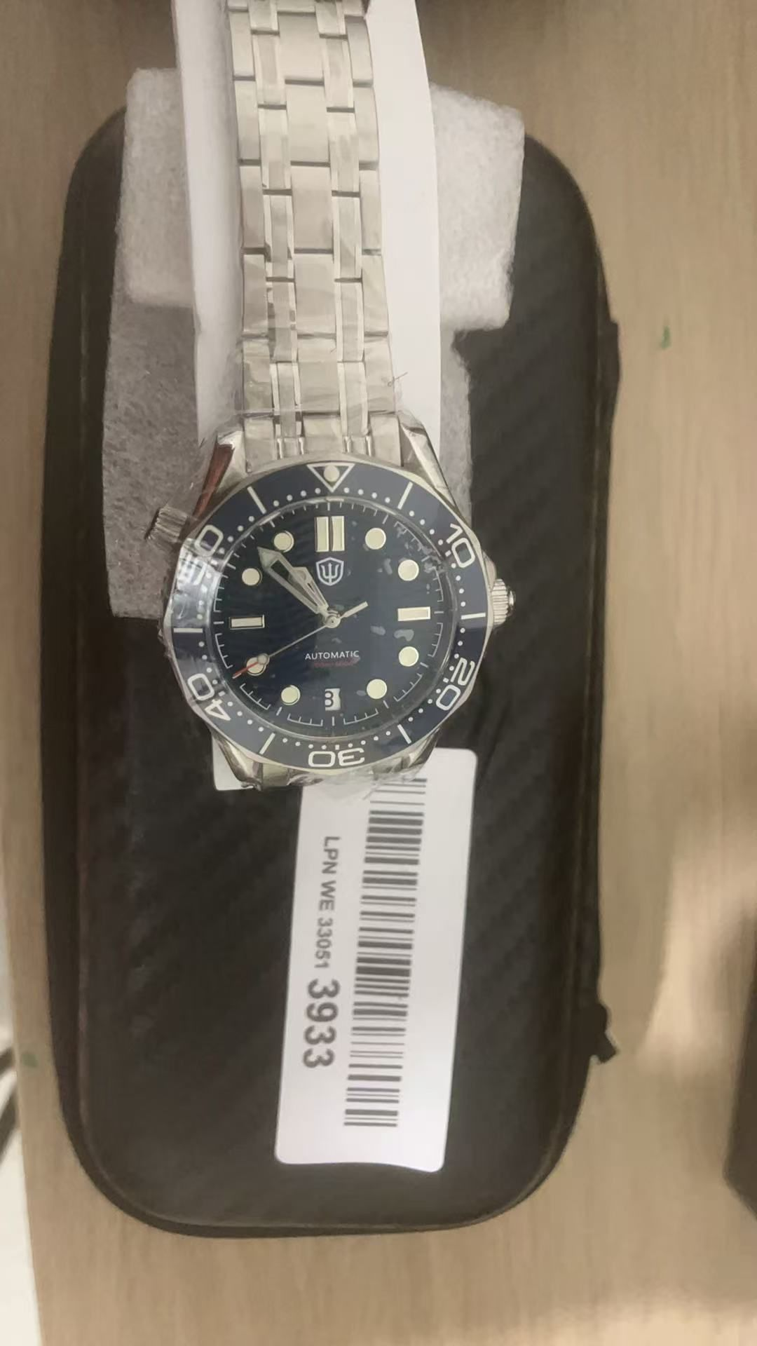 EU Pre-Owned-A Watchdives WD007ST 39mm NTTD Dive Watch