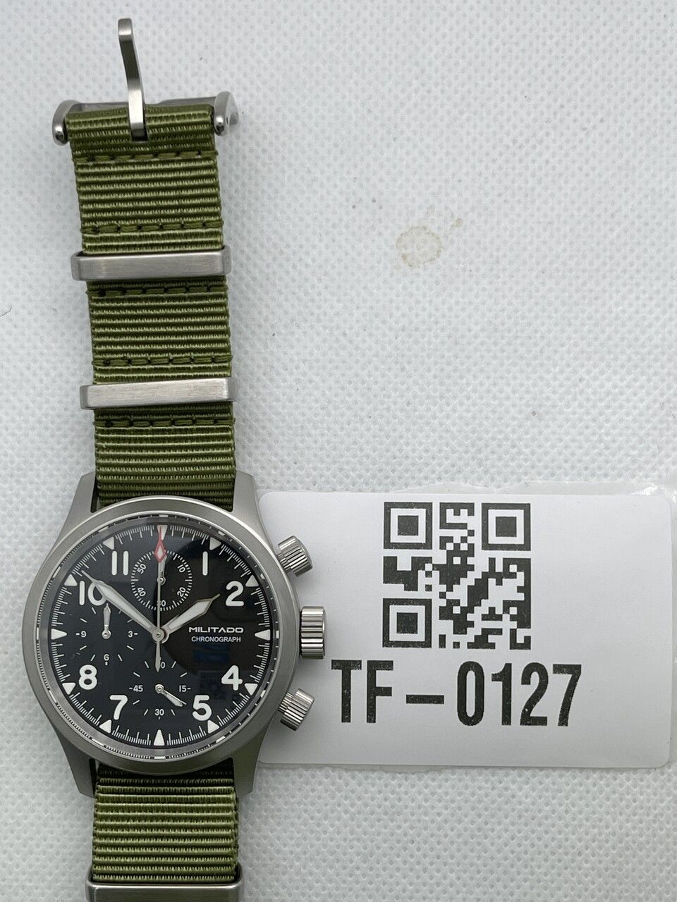 US Pre-Owned Militado Retro VK67 Quartz Chronograph Watch - 3 Dial