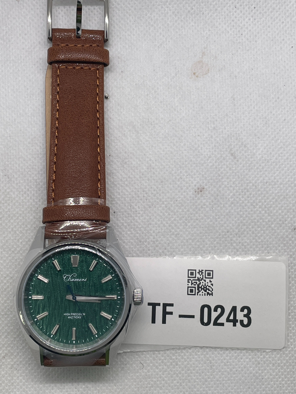 US Pre-Owned Chameri 40mm VH31 Quartz Sweep Second Watch GS05