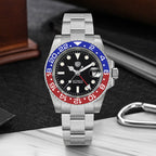 EU Pre-Owned Watchdives WD16760 NH34 Sub GMT Watch V1 - Old Logo