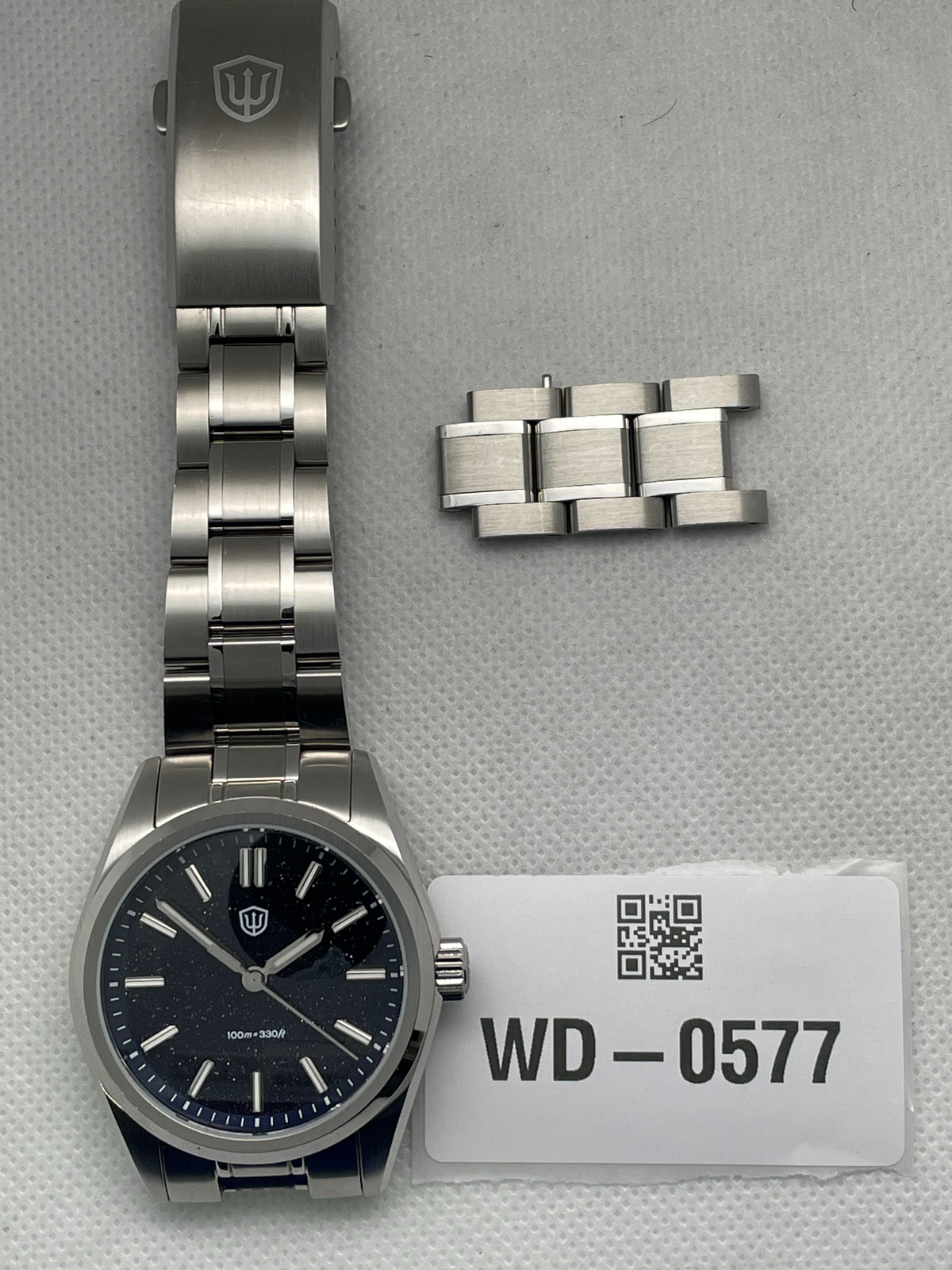 US Pre-Owned Watchdives WD0003B Natural Stone Watch