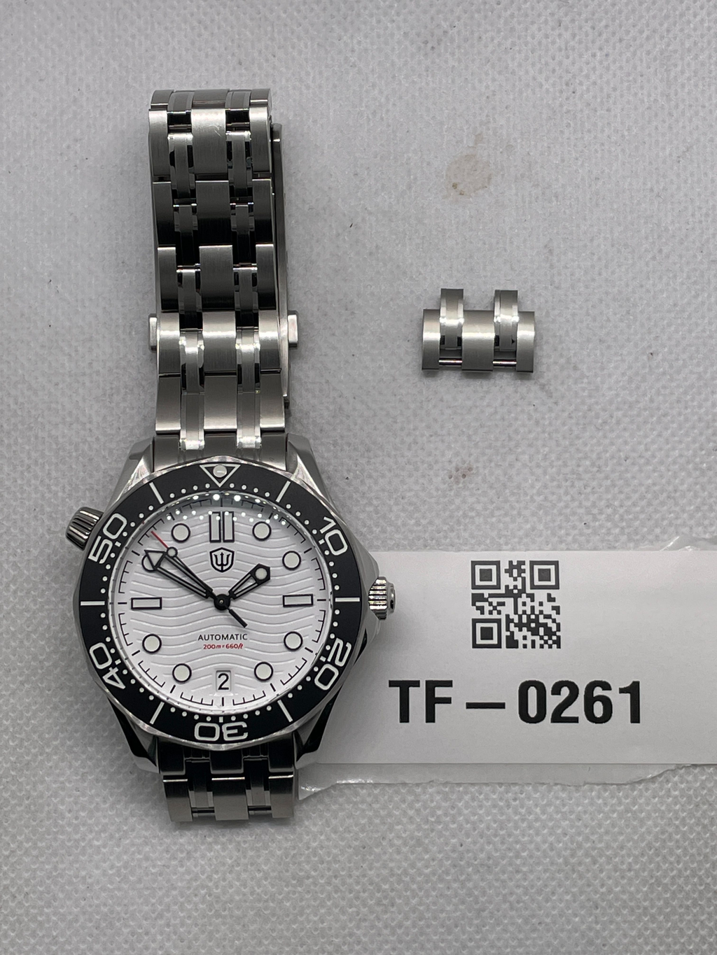 US Pre-Owned Watchdives WD007ST 39mm NTTD Dive Watch