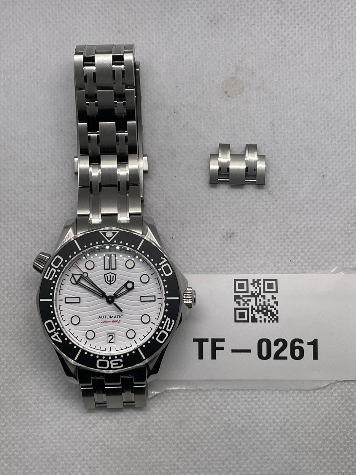 US Pre-Owned Watchdives WD007ST 39mm NTTD Dive Watch