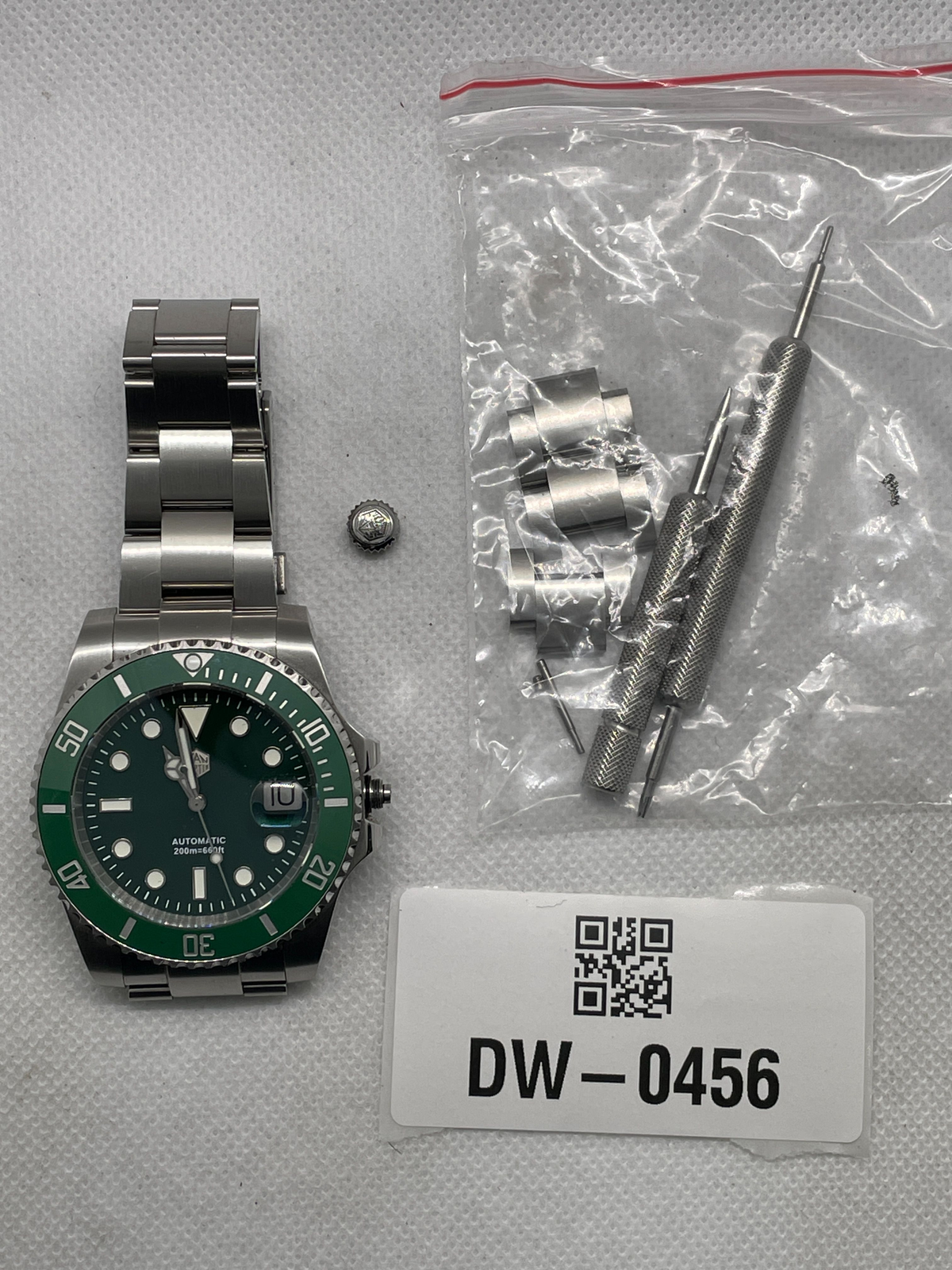 US Pre-Owned San Martin Upgraded ST2130 Sub Diver Men SN0017G-E