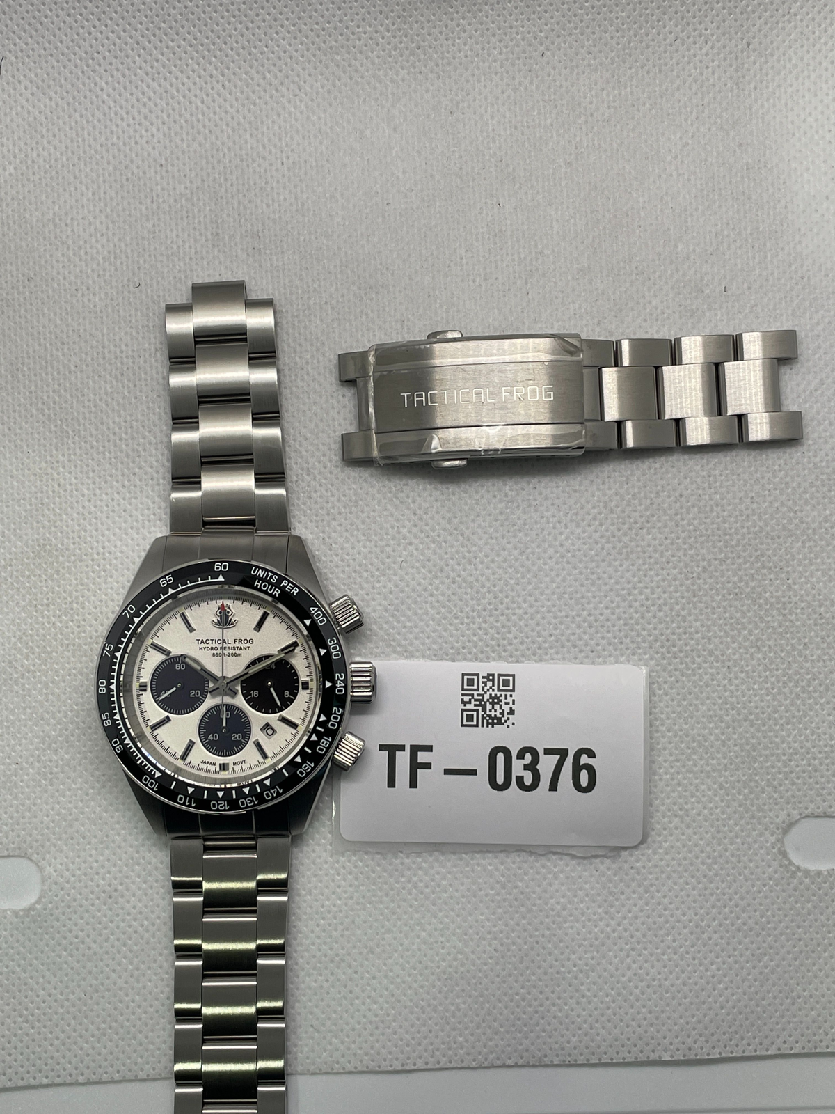 US Pre-Owned Tactical Frog VS75 Solar Chronograph Watch