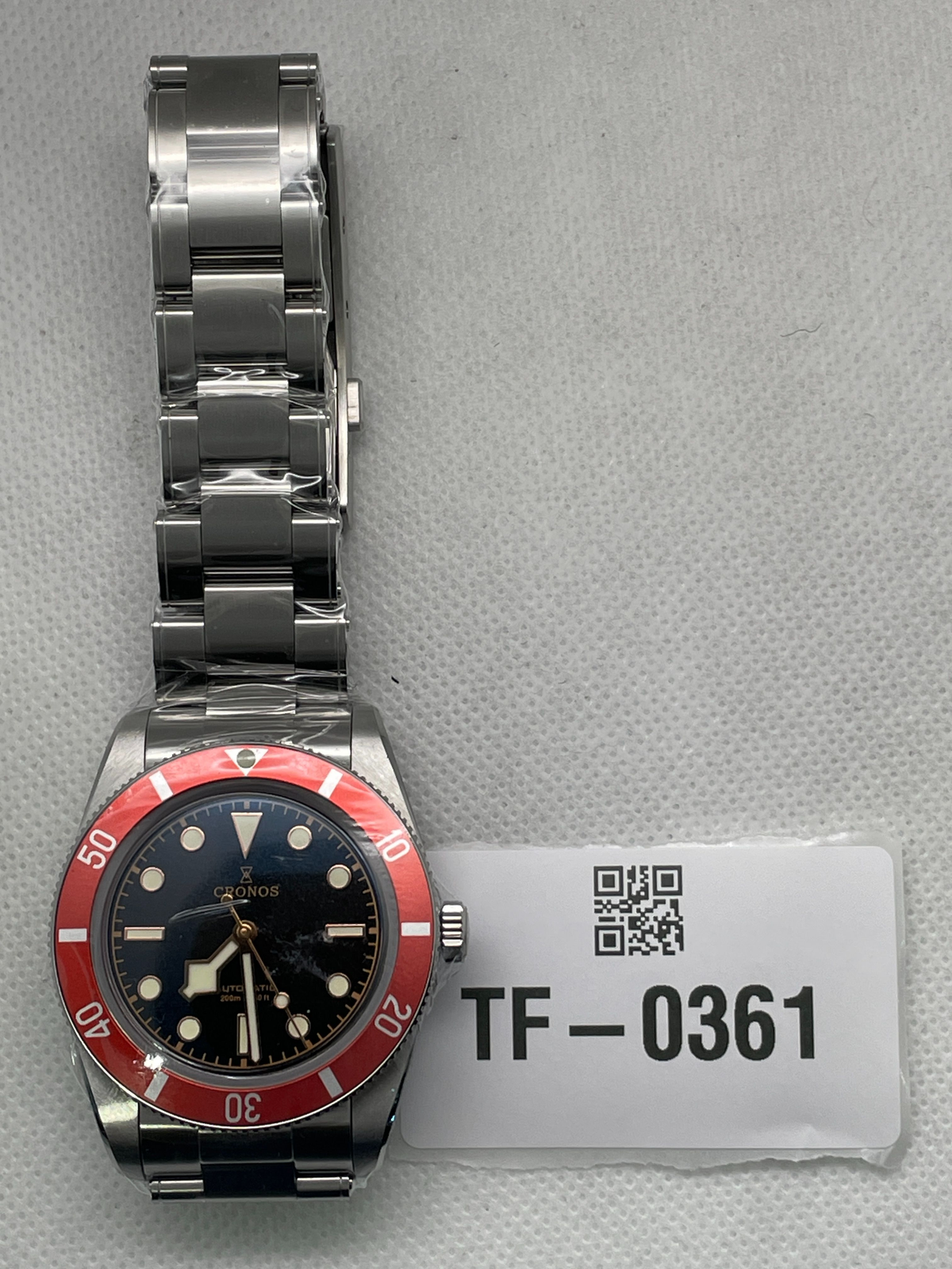 US Pre-Owned Cronos 37mm PT5000 Vintage Diver Watch L6033