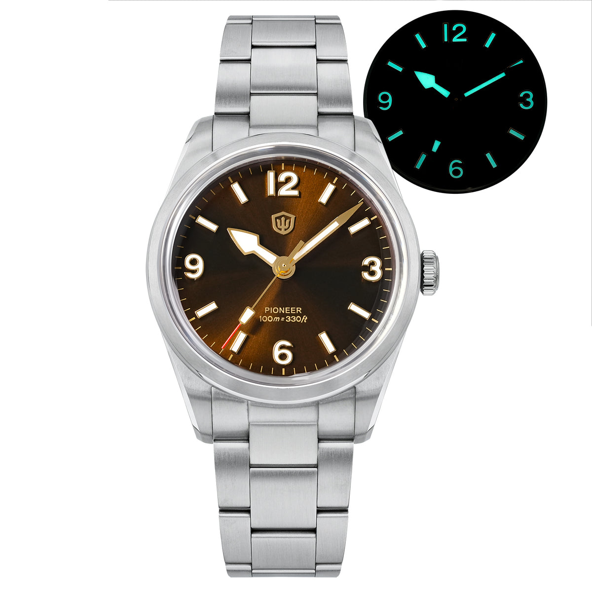 US Pre-Owned Watchdives WD1960S V2 36mm VH31 Men Watch