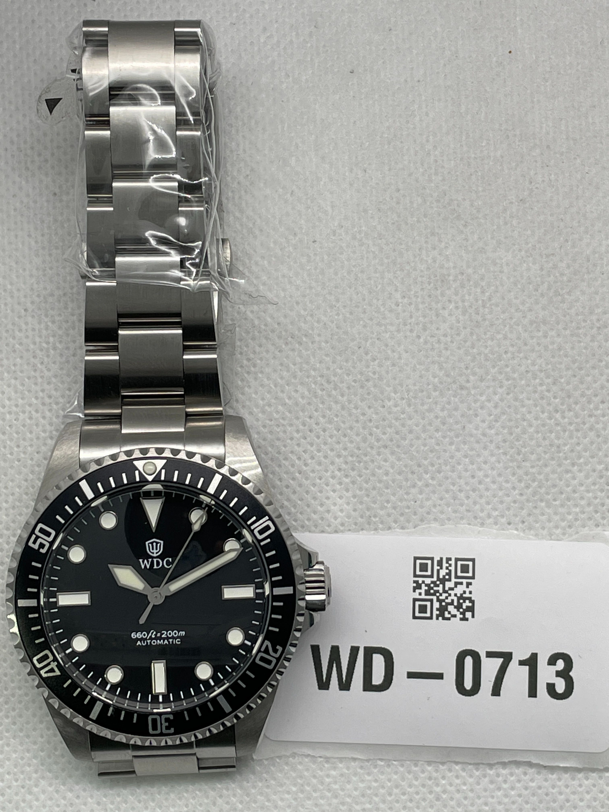 US Pre-Owned Watchdives WD5513M 9015/90S5 Vintage Sub Watch