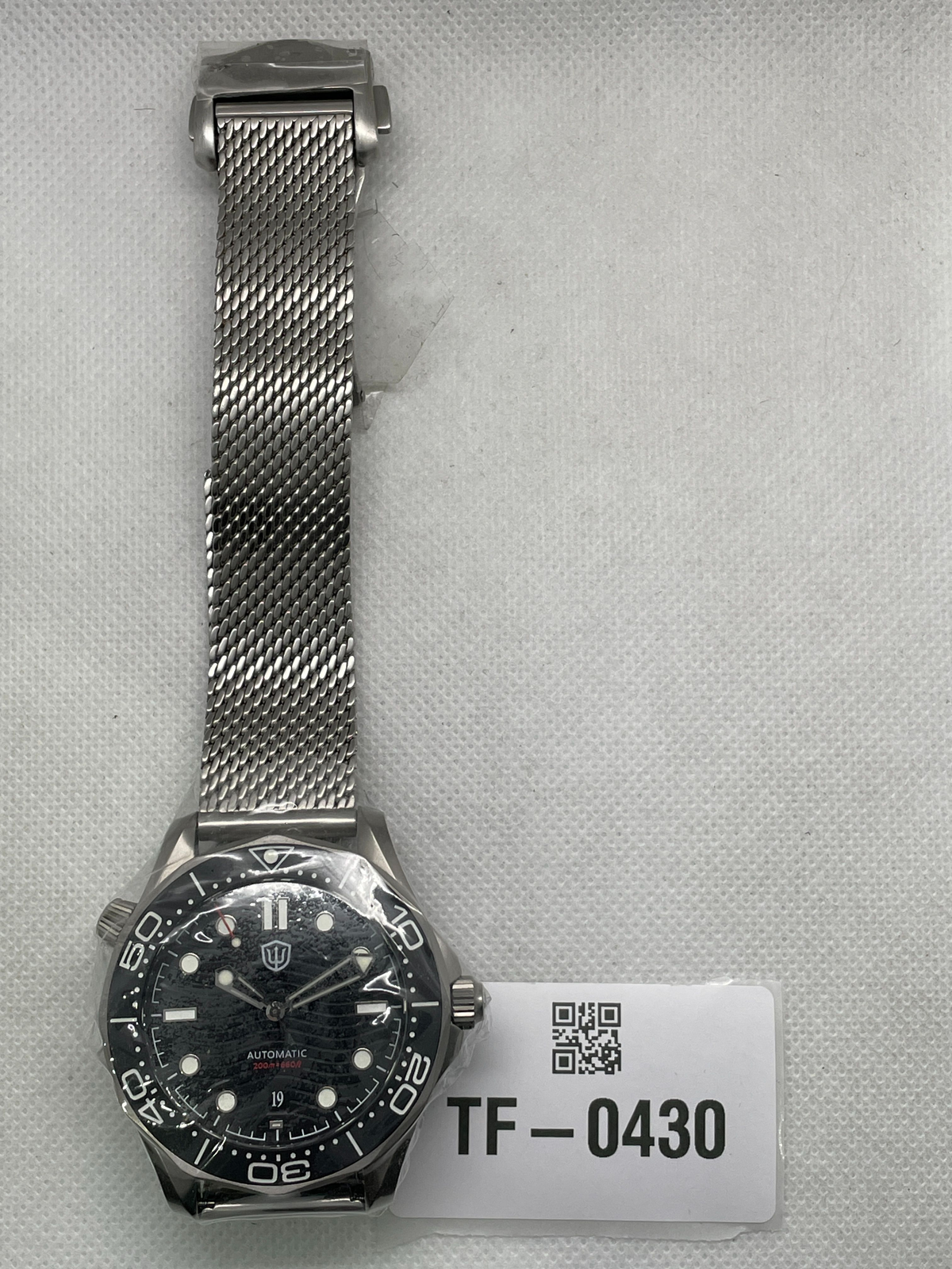 US Pre-Owned Watchdives WD007 V4 42mm Titanium Automatic NTTD Dive Watch