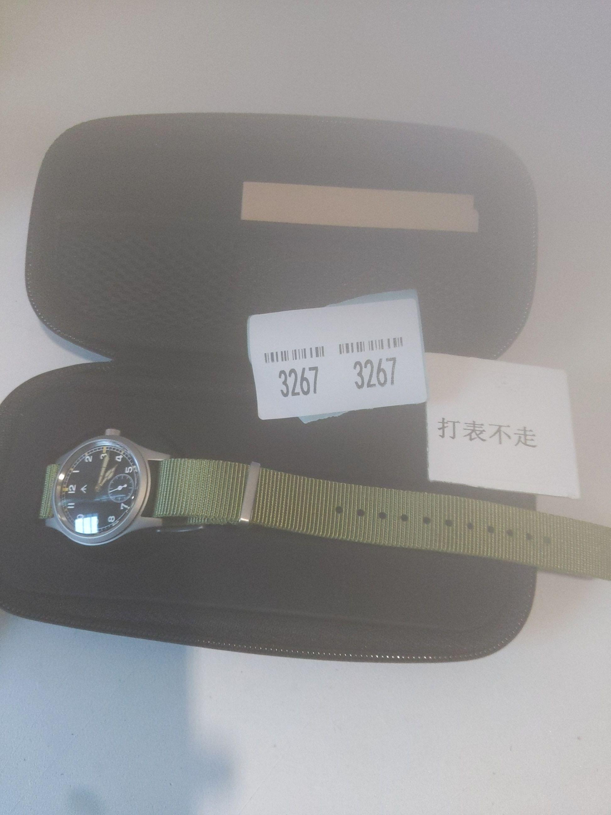 US Pre-Owned Militado 36mm D12 Sapphire Crystal Quartz Field Watch