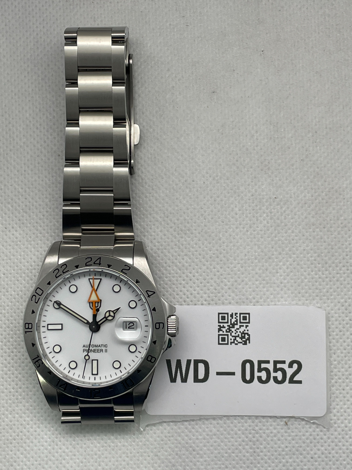 US Pre-Owned Watchdives WD16570B V2 37mm Automatic GMT Watch