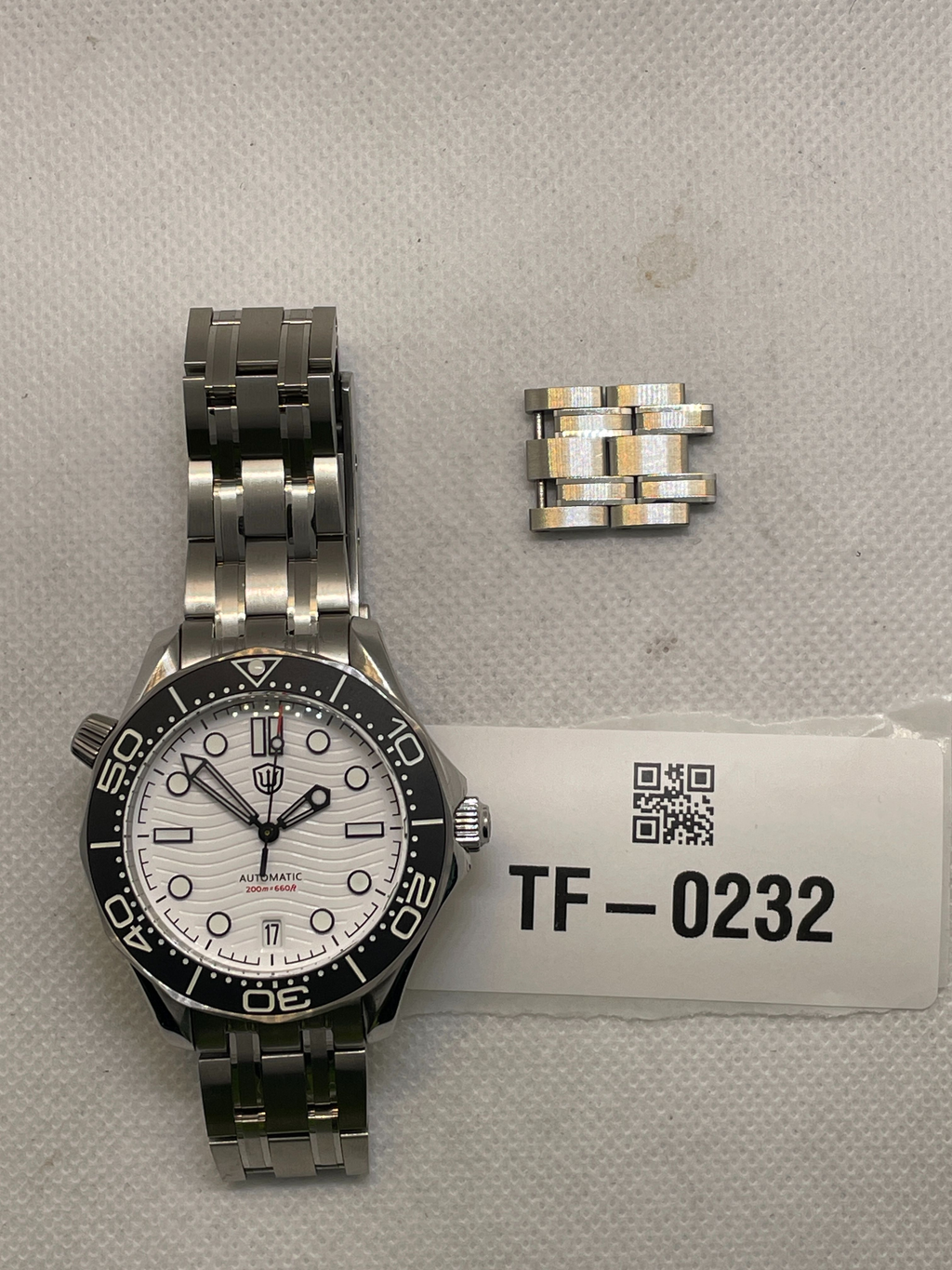 US Pre-Owned Watchdives WD007ST 39mm NTTD Dive Watch