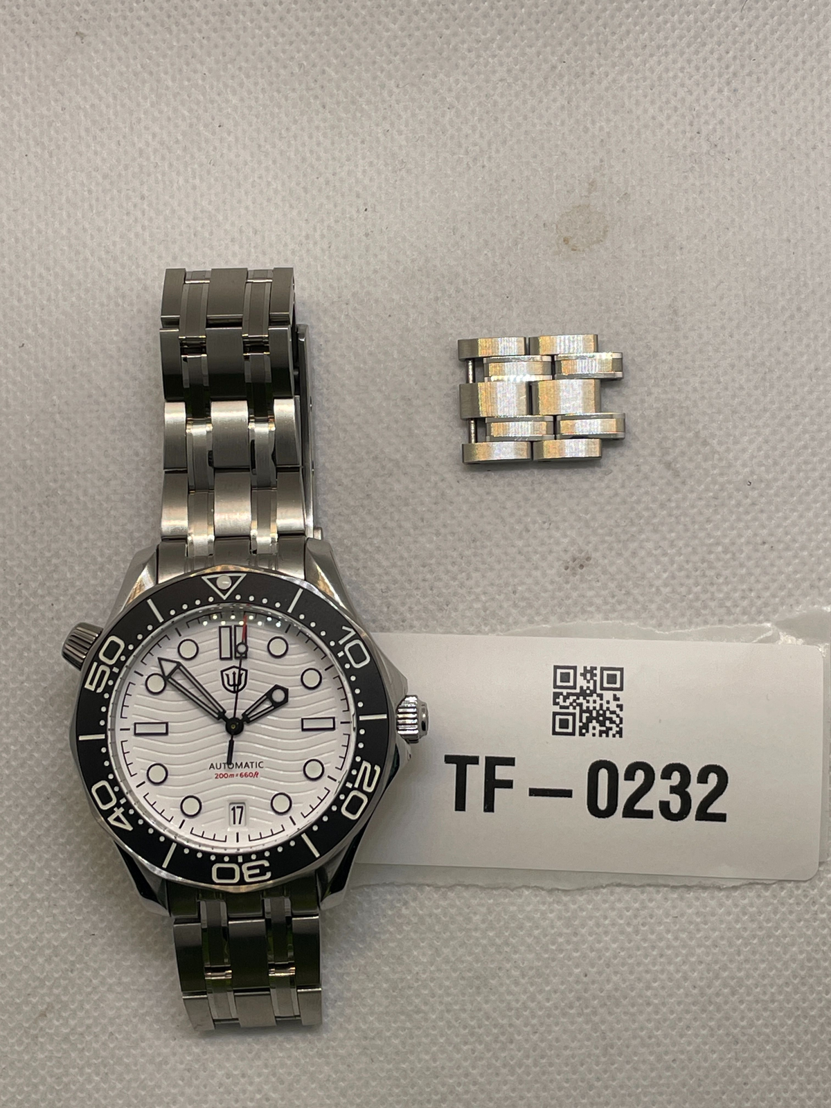US Pre-Owned Watchdives WD007ST 39mm NTTD Dive Watch