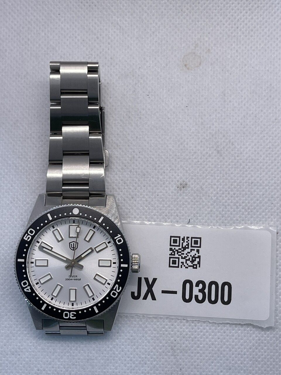 US Pre-Owned Watchdives WD1965 38mm VH31 62MAS Dive Watch