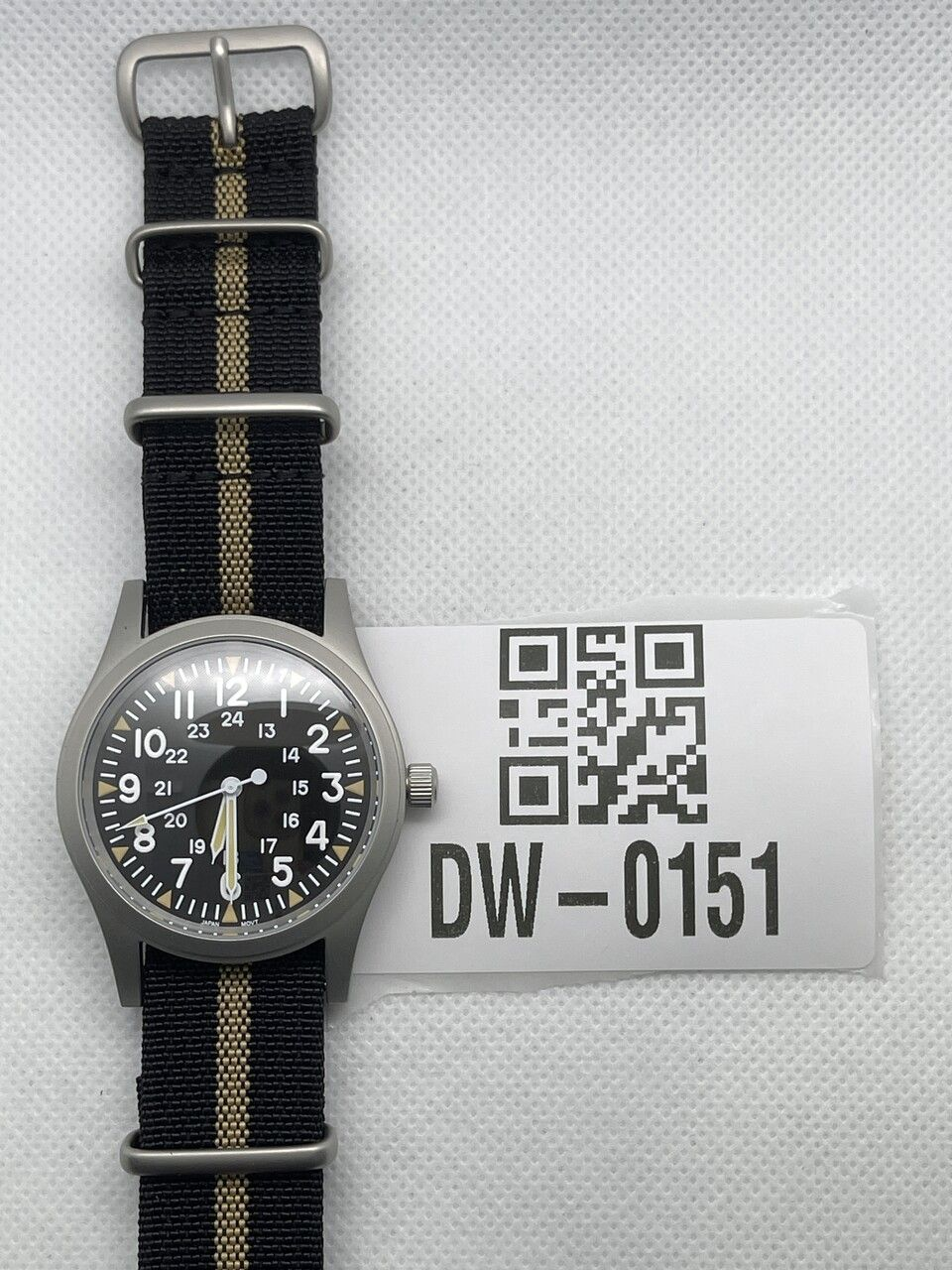 US Pre-Owned Militado Sapphire Crystal 38mm Field Watch ML05