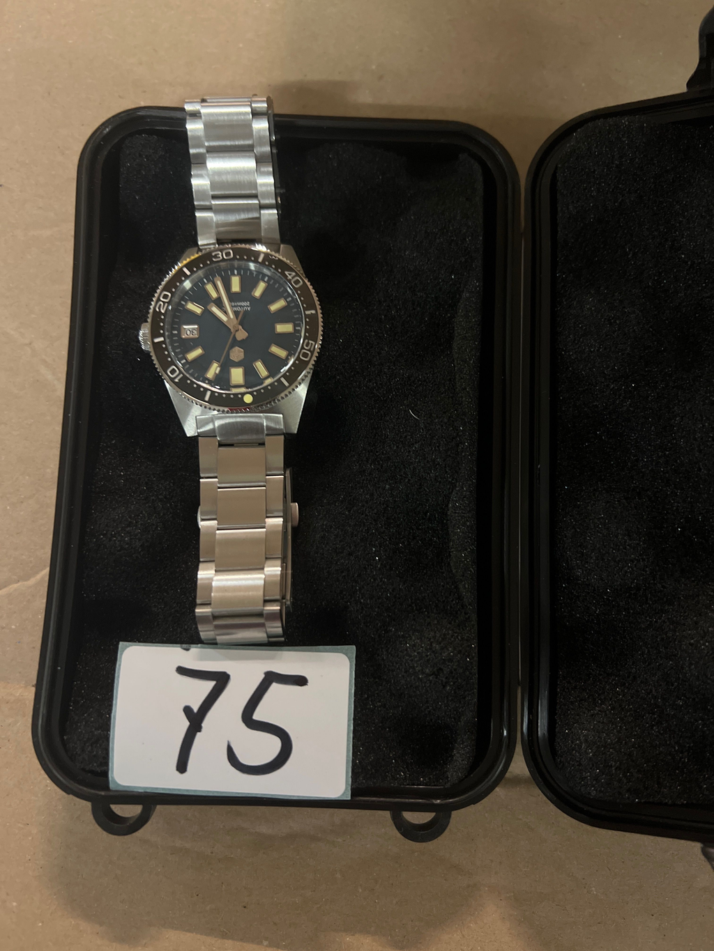 EU Pre-Owned San Martin 39mm 62mas Dive Watch SN007GB