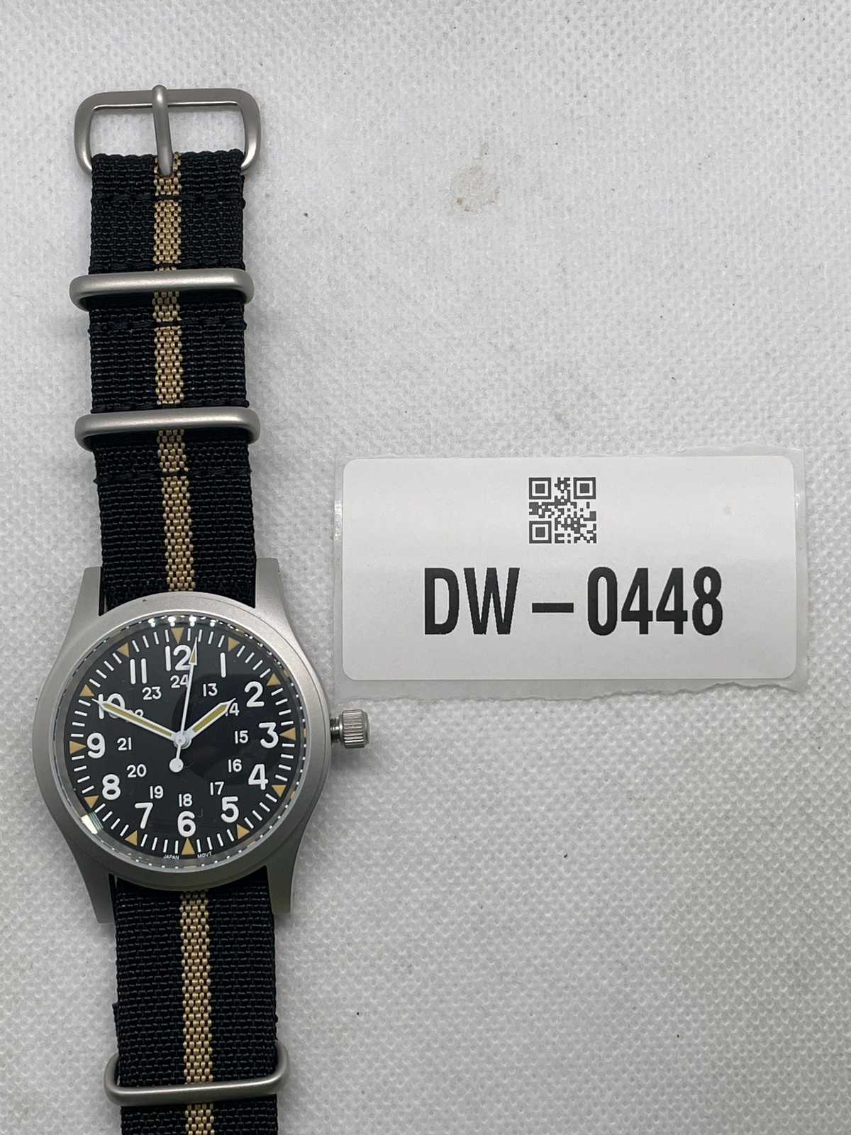 US Pre-Owned Militado Sapphire Crystal 38mm Field Watch ML05