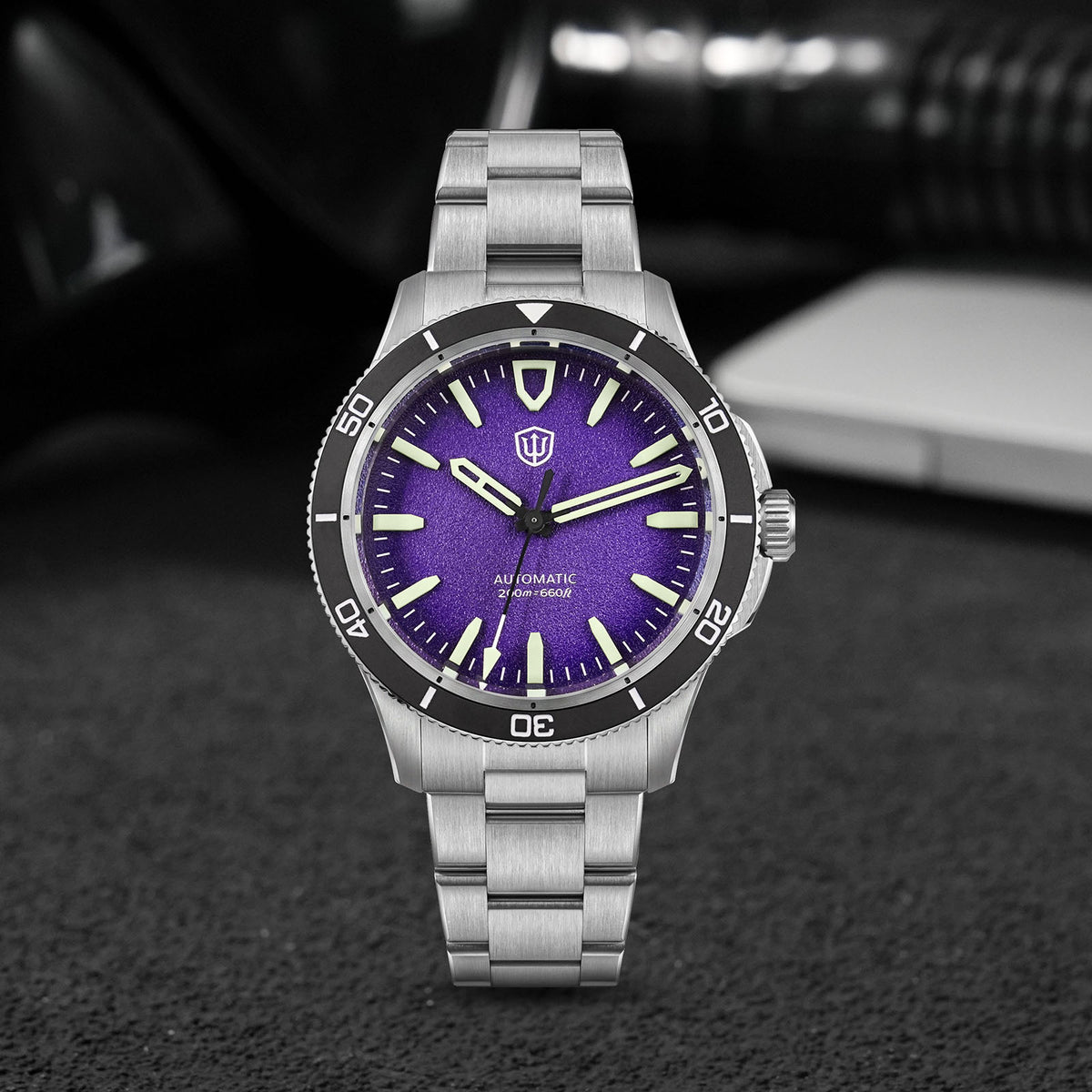 EU Pre-Owned Watchdives Premier WD0019 ST2130 40mm Diver Watch