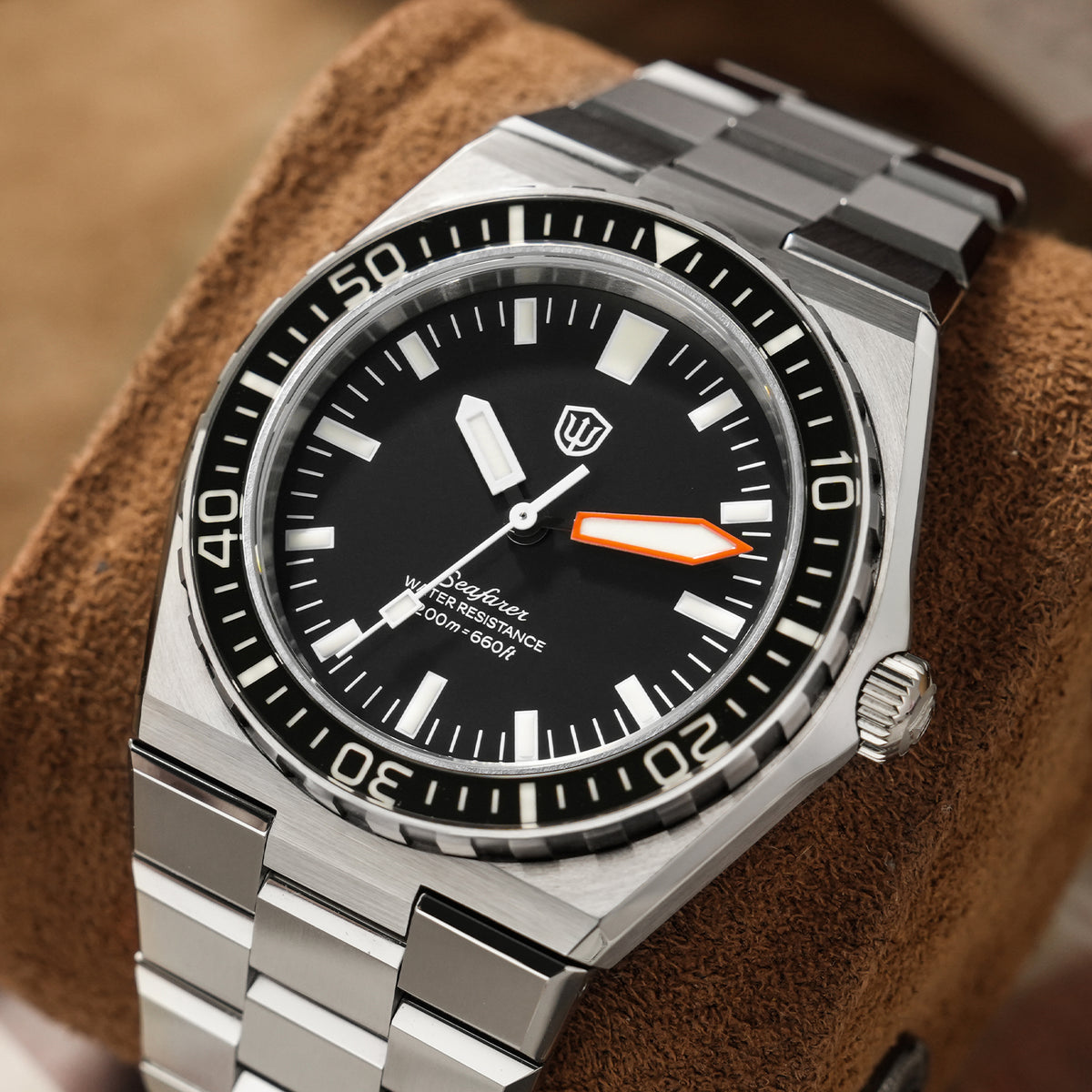 US Pre-Owned Watchdives Premier WD0017 VH31/Ronda 515 Diver Watch