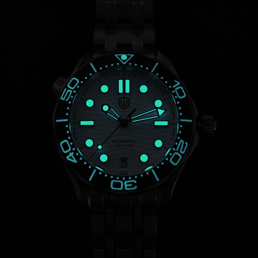 US Pre-Owned Watchdives WD007ST 39mm NTTD Dive Watch