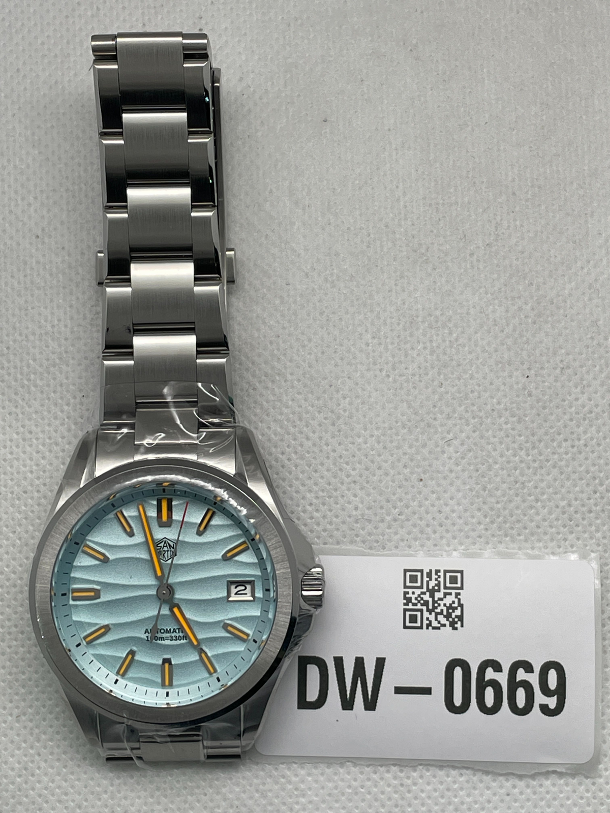 US Pre-Owned San Martin 39mm Men Watch - SN0129G-C1