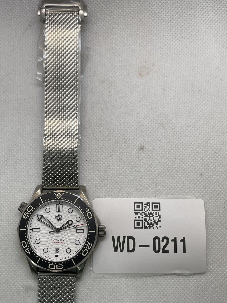 US Pre-Owned Watchdives WD007 V4 PT5000 42mm Titanium NTTD Dive Watch