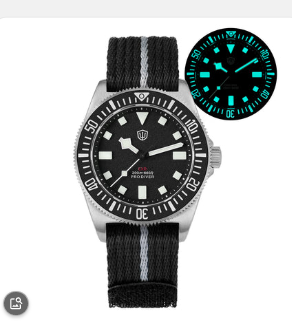 UK Pre-Owned Watchdives 40mm EXD Titanium Diver Watch