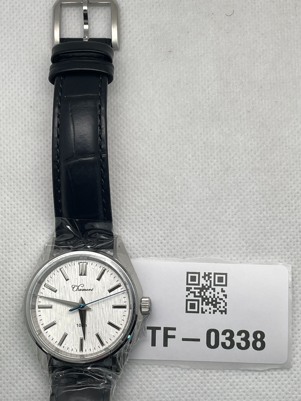 US Pre-Owned Chameri 37mm VH31 Sweep Second Quartz Watch GS04