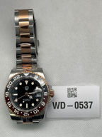 US Pre-Owned Watchdives WD16760 NH34 Sub GMT Watch V2