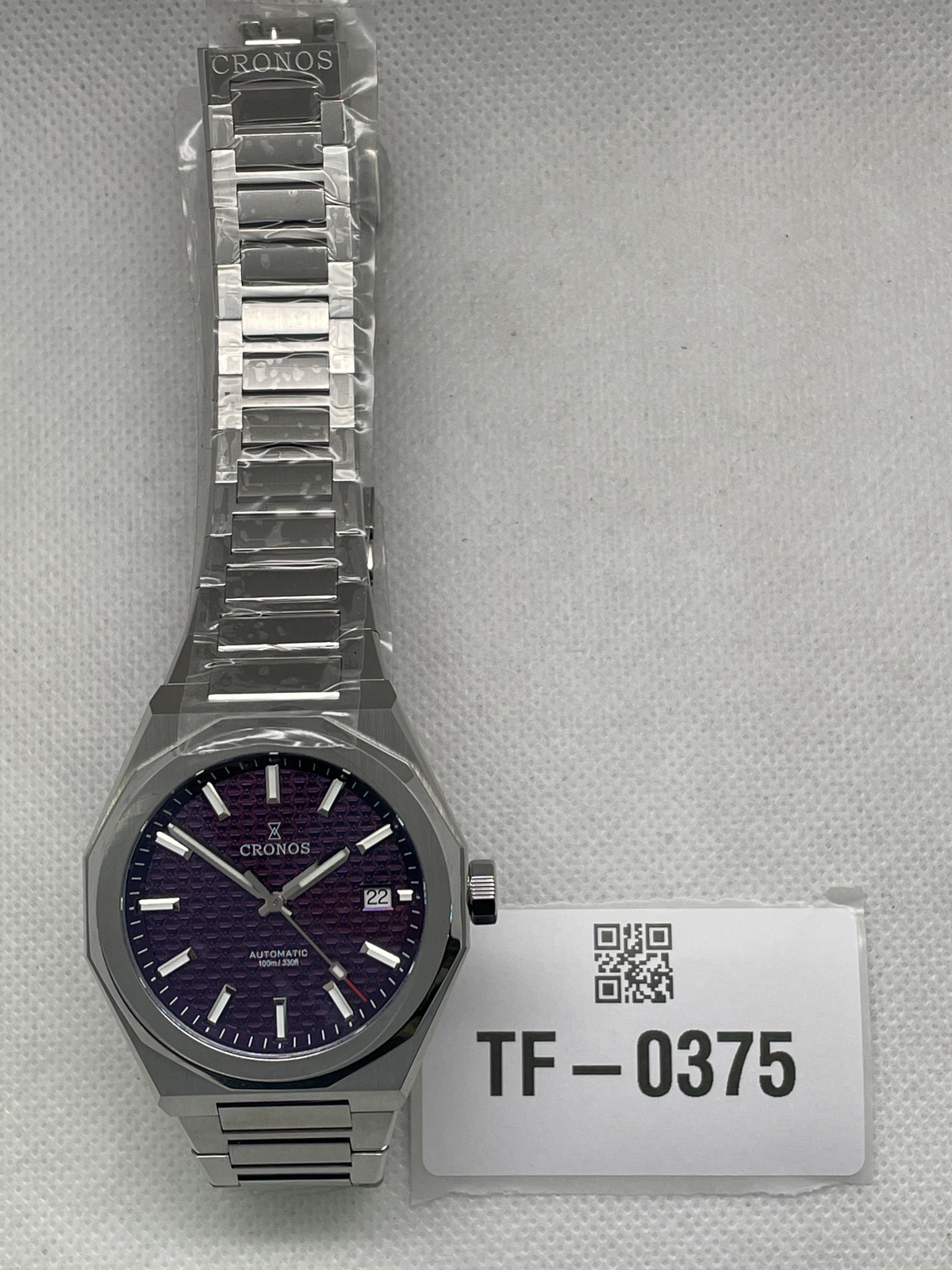 US Pre-Owned Cronos 39mm Skyline PT5000 Men Watch L6028 V2