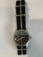 US Pre-Owned Militado Sapphire Crystal 38mm Field Watch ML05